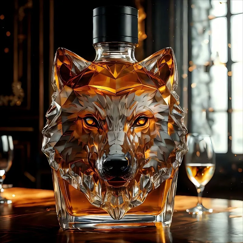 High Borosilicate Glass Wolf H – обзор и цена Glass Decanter Whiskey