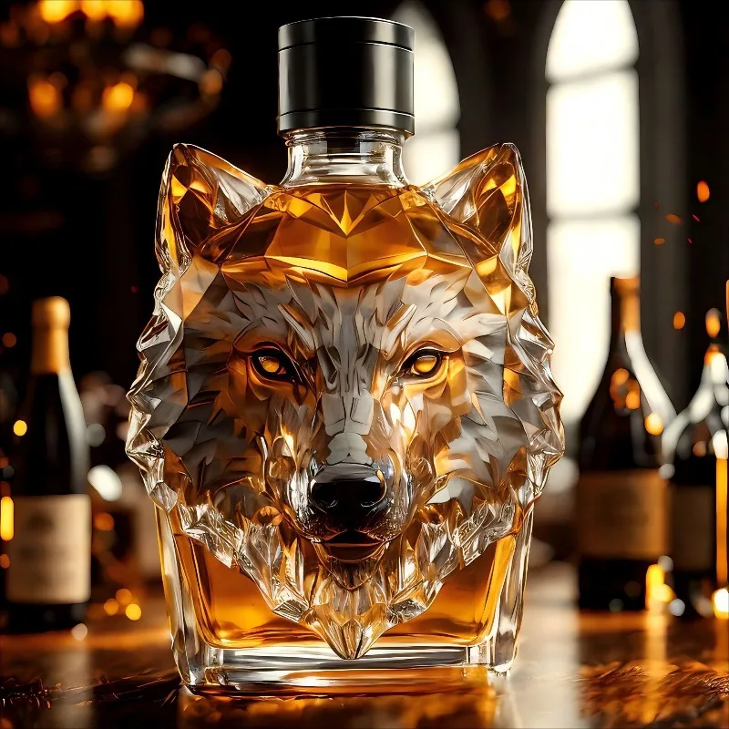 High Borosilicate Glass Wolf H – обзор и цена Glass Decanter Whiskey