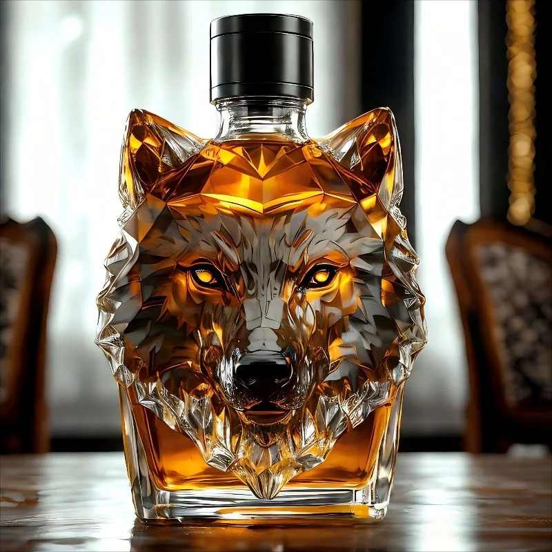 High Borosilicate Glass Wolf H – обзор и цена Glass Decanter Whiskey