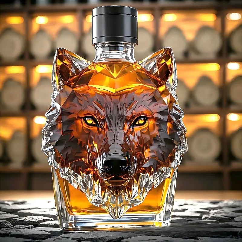 High Borosilicate Glass Wolf H – обзор и цена Glass Decanter Whiskey