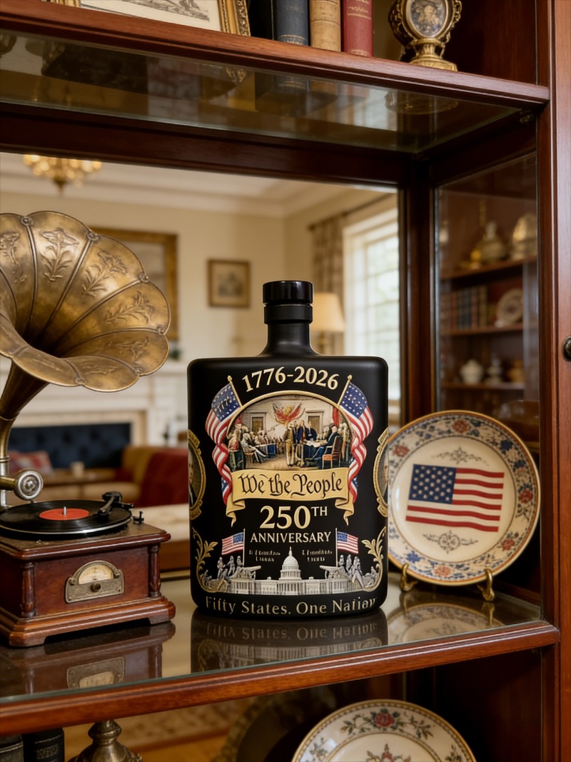 US 250th Anniversary We The Pe – обзор и цена Glass Decanter Whiskey