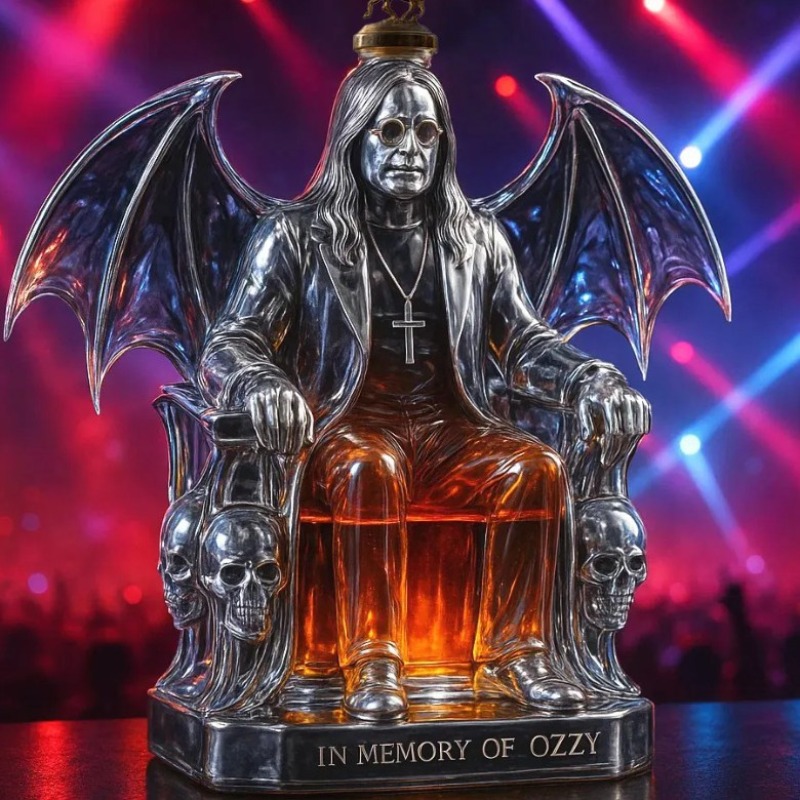 Ozzy Osbourne Tribute Throne S – обзор и цена Glass Decanter Whiskey