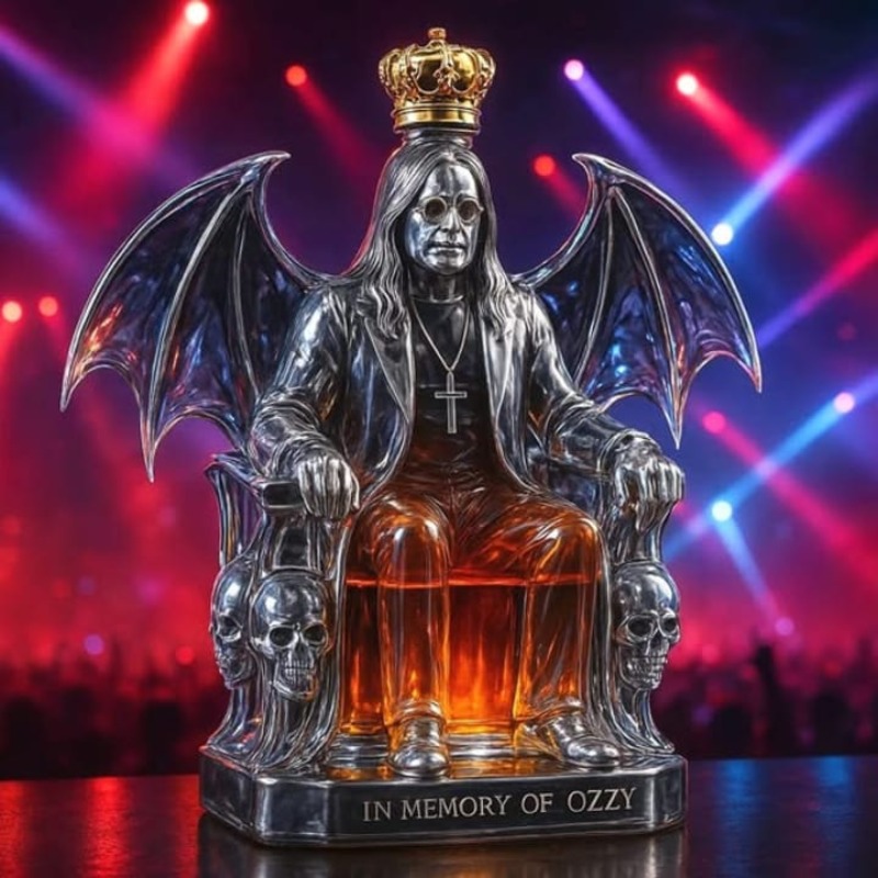 Ozzy Osbourne Tribute Throne S – обзор и цена Glass Decanter Whiskey