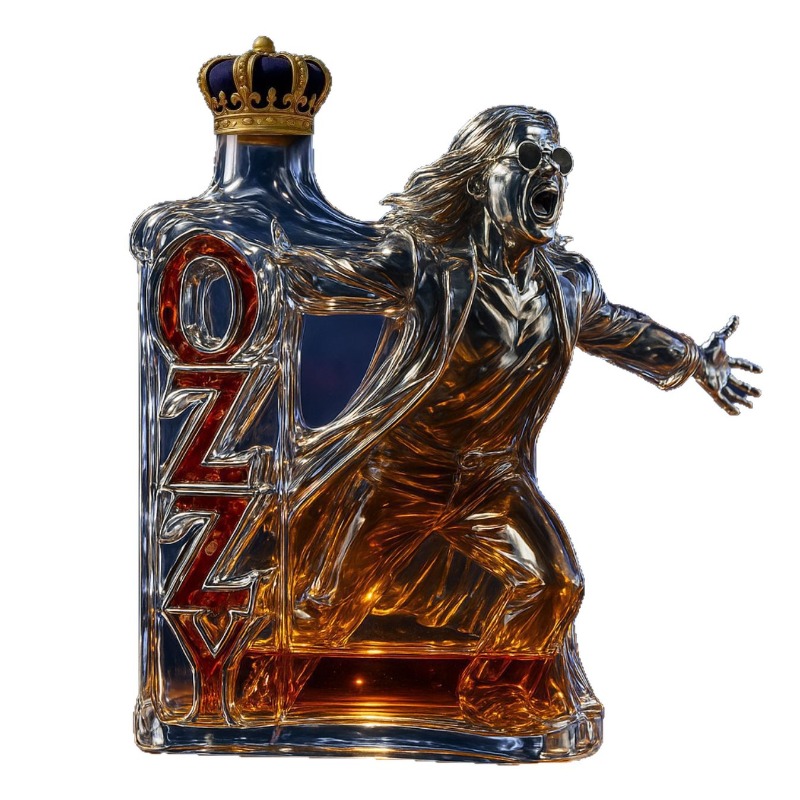 Ozzy Osbourne Tribute Throne S – обзор и цена Glass Decanter Whiskey