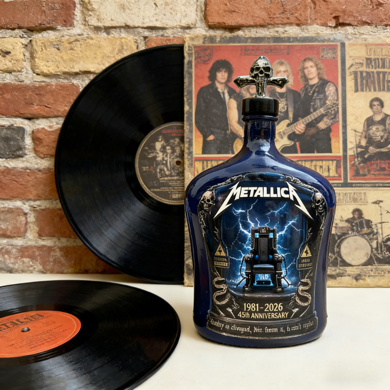 Metallica 45th Anniversary Whi – обзор и цена Glass Decanter Whiskey