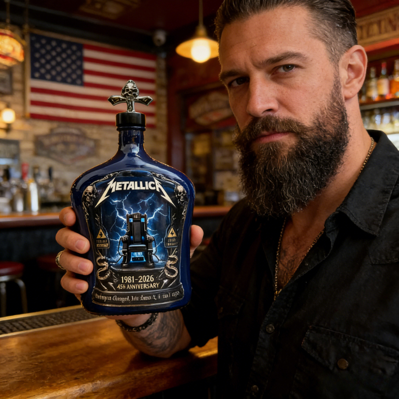 Metallica 45th Anniversary Whi – обзор и цена Glass Decanter Whiskey