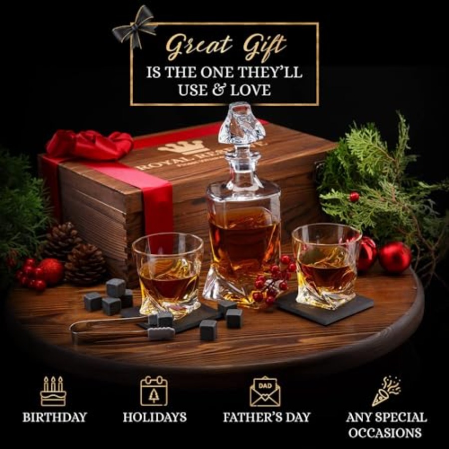 Whiskey Decanter Set by Whiske – обзор и цена Glass Decanter Whiskey