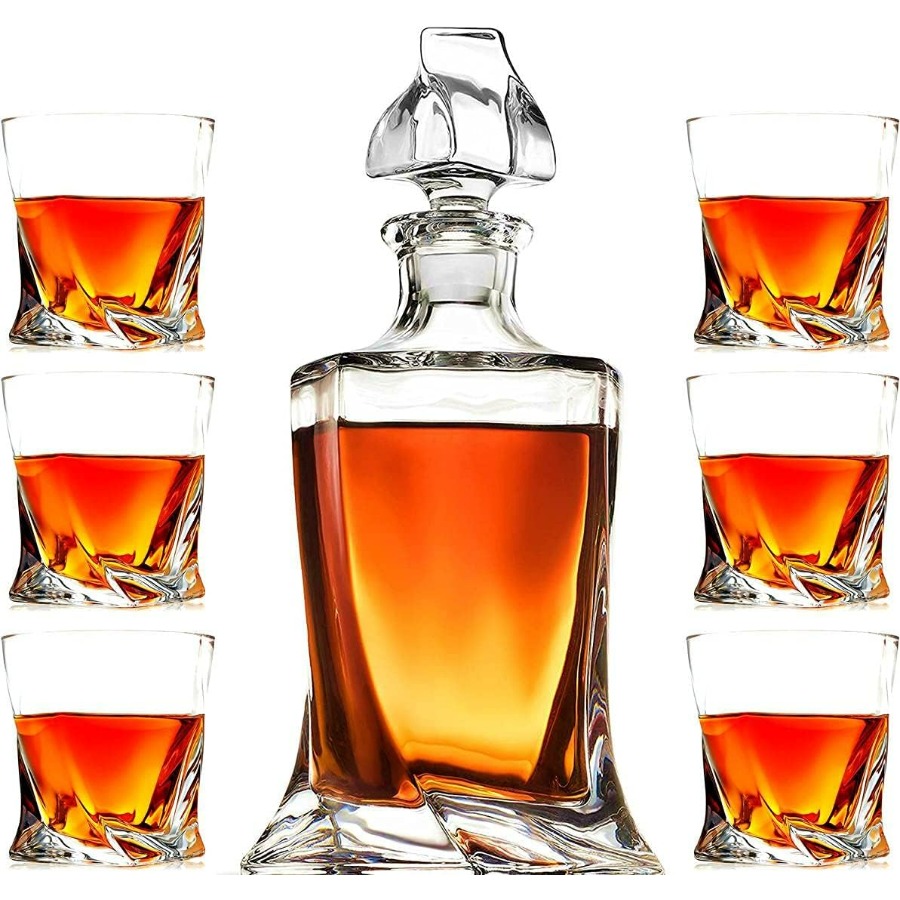 LeadFree Crystal Glass Whiskey – обзор и цена Glass Decanter Whiskey