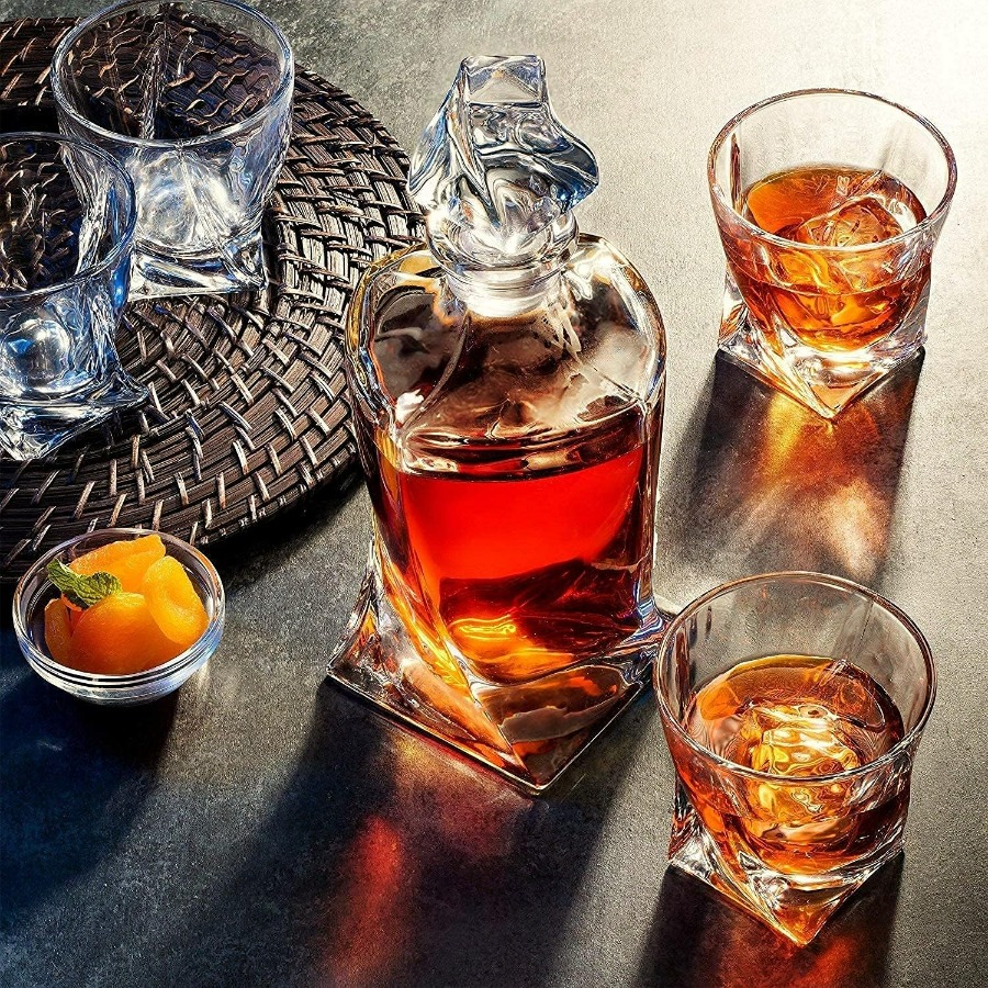 LeadFree Crystal Glass Whiskey – обзор и цена Glass Decanter Whiskey
