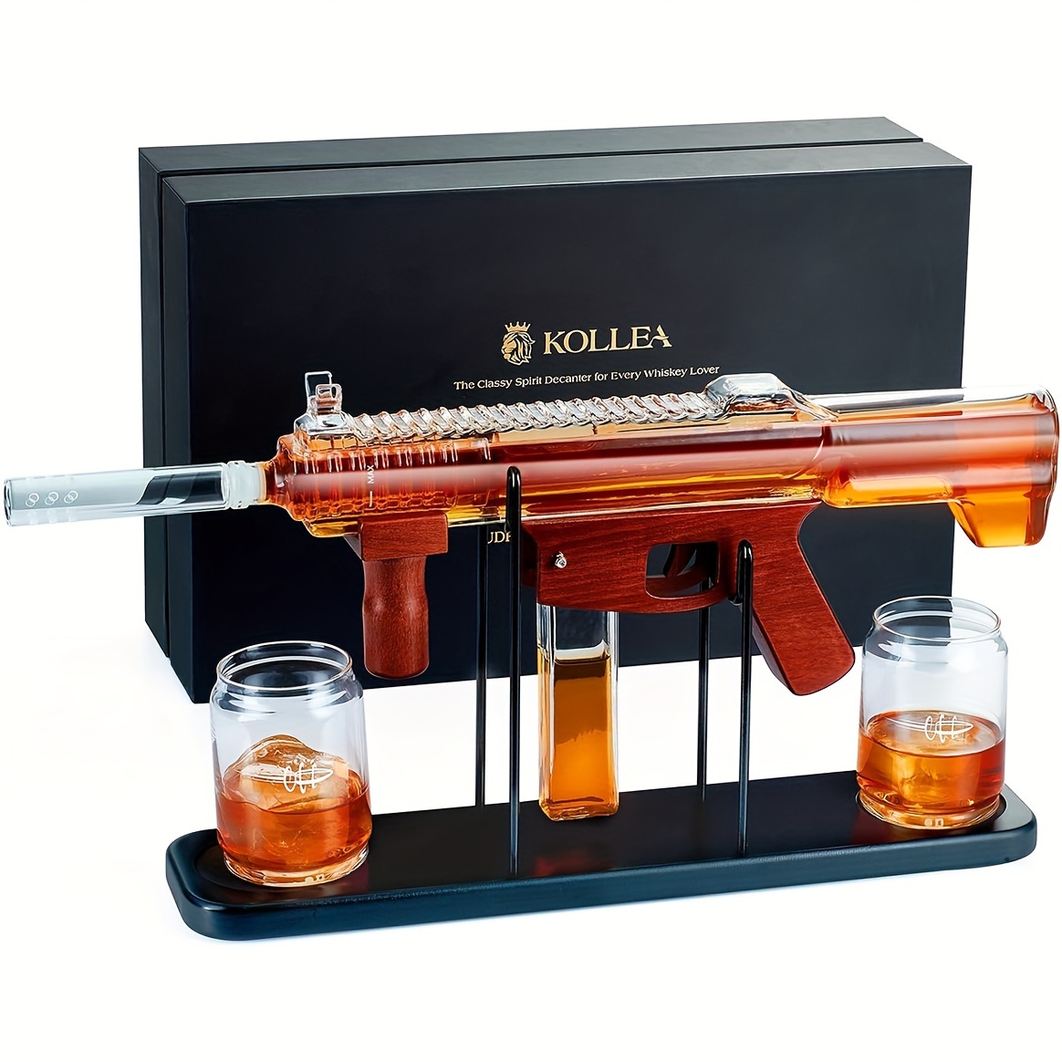 Kollea Gun Whiskey Decanter Se – обзор и цена Glass Decanter Whiskey