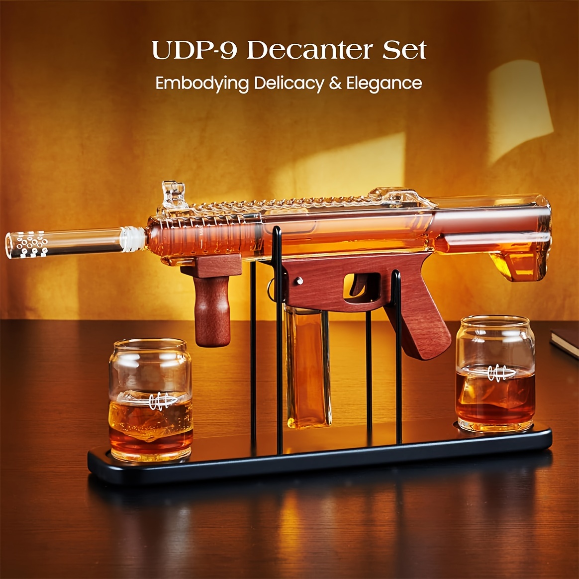 Kollea Gun Whiskey Decanter Se – обзор и цена Glass Decanter Whiskey