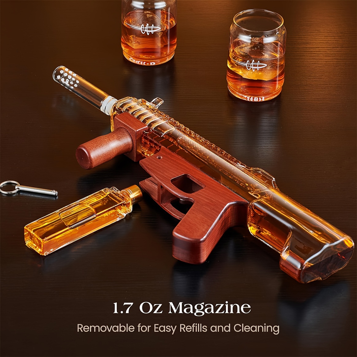 Kollea Gun Whiskey Decanter Se – обзор и цена Glass Decanter Whiskey