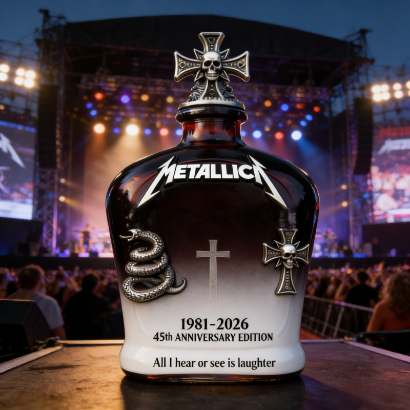 God of Metal 45th Anniversary  – обзор и цена Glass Decanter Whiskey