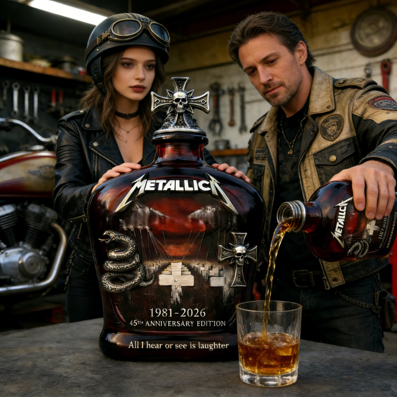 God of Metal 45th Anniversary  – обзор и цена Glass Decanter Whiskey