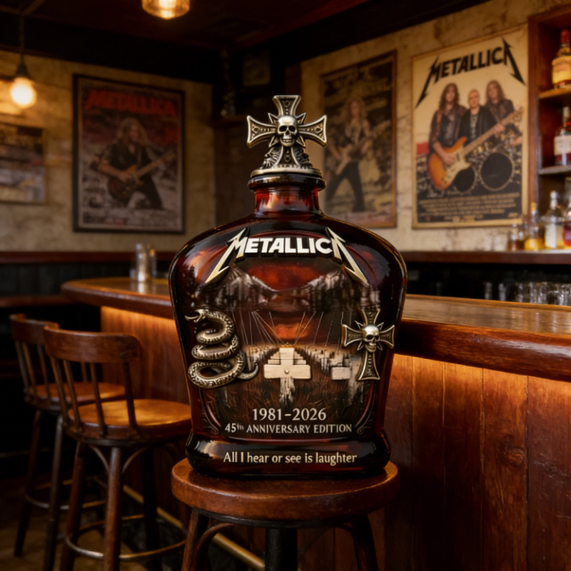 God of Metal 45th Anniversary  – обзор и цена Glass Decanter Whiskey