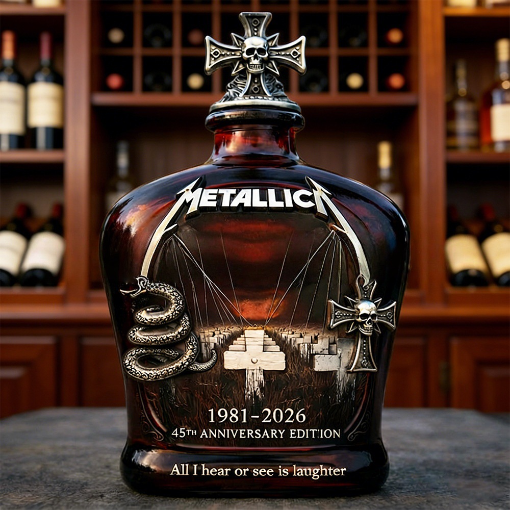 God of Metal 45th Anniversary  – обзор и цена Glass Decanter Whiskey