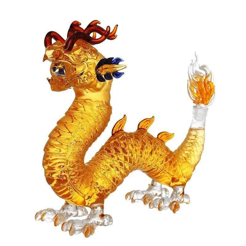Dragon shaped Chinese Zodiac w – обзор и цена Glass Decanter Whiskey