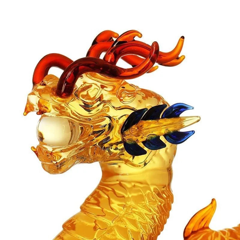 Dragon shaped Chinese Zodiac w – обзор и цена Glass Decanter Whiskey