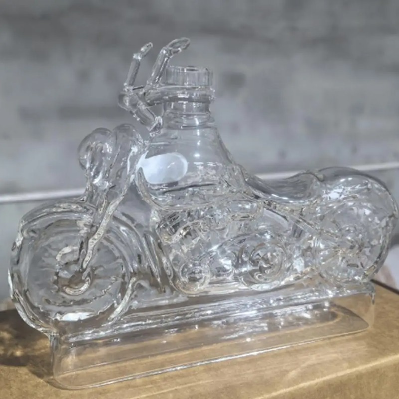 Motorcycle Style Whisky Decant – обзор и цена Glass Decanter Whiskey