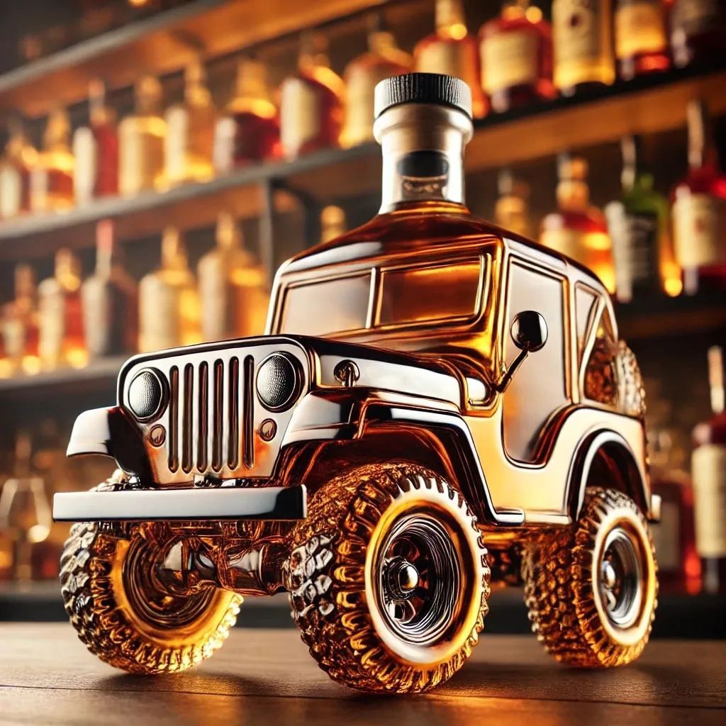 Vintage Car-Shaped Glass Liquo – обзор и цена Glass Decanter Whiskey