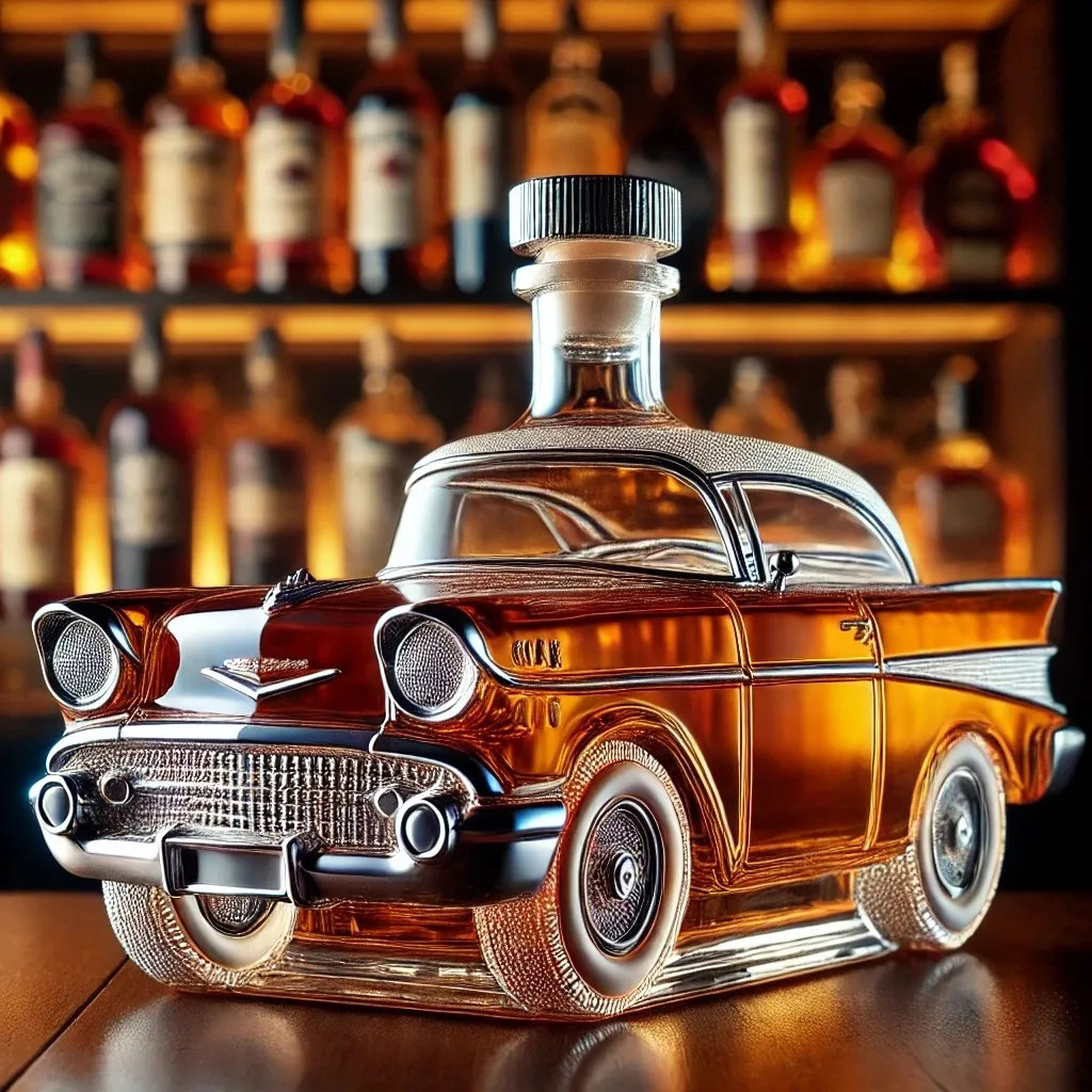 Vintage Car-Shaped Glass Liquo – обзор и цена Glass Decanter Whiskey