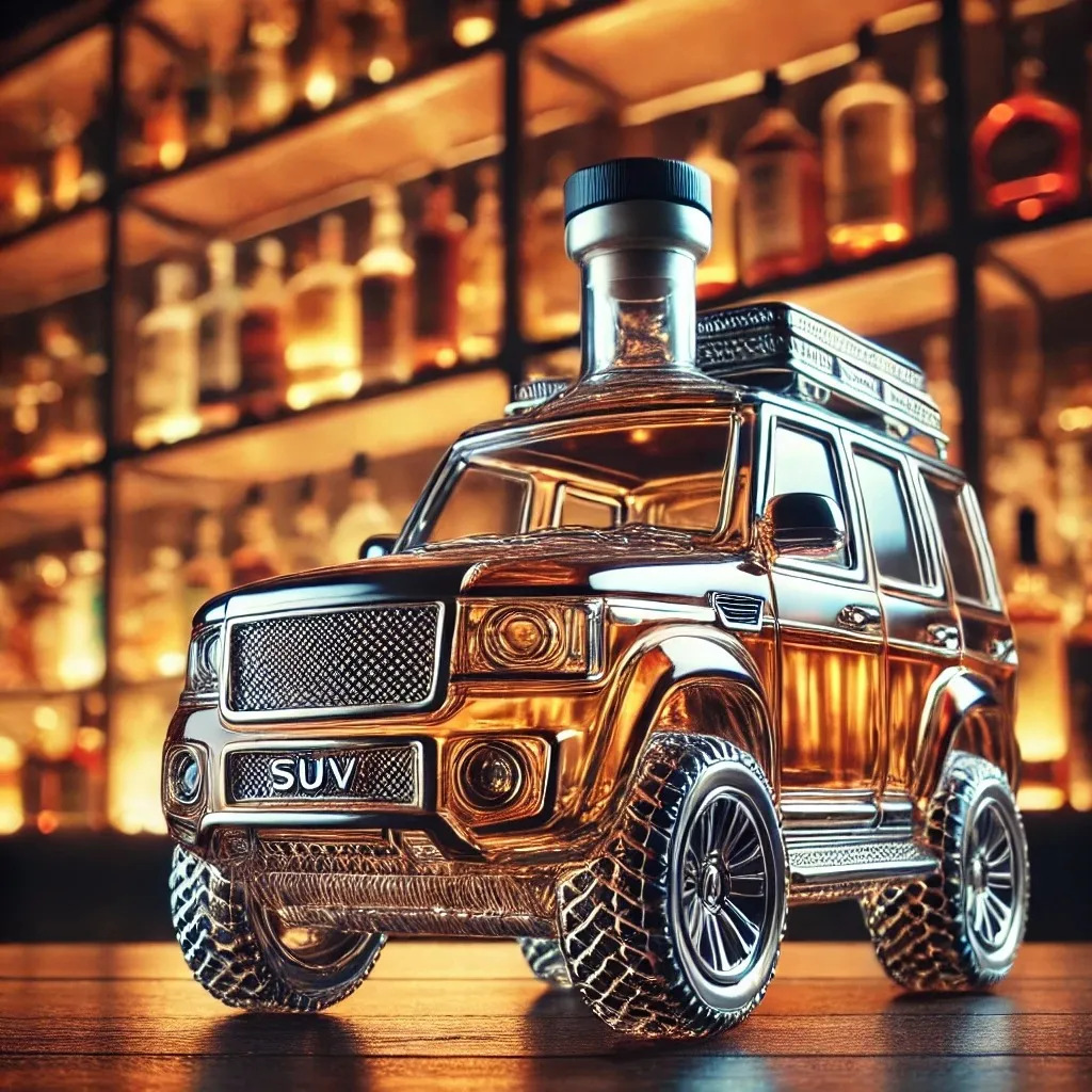 Vintage Car-Shaped Glass Liquo – обзор и цена Glass Decanter Whiskey