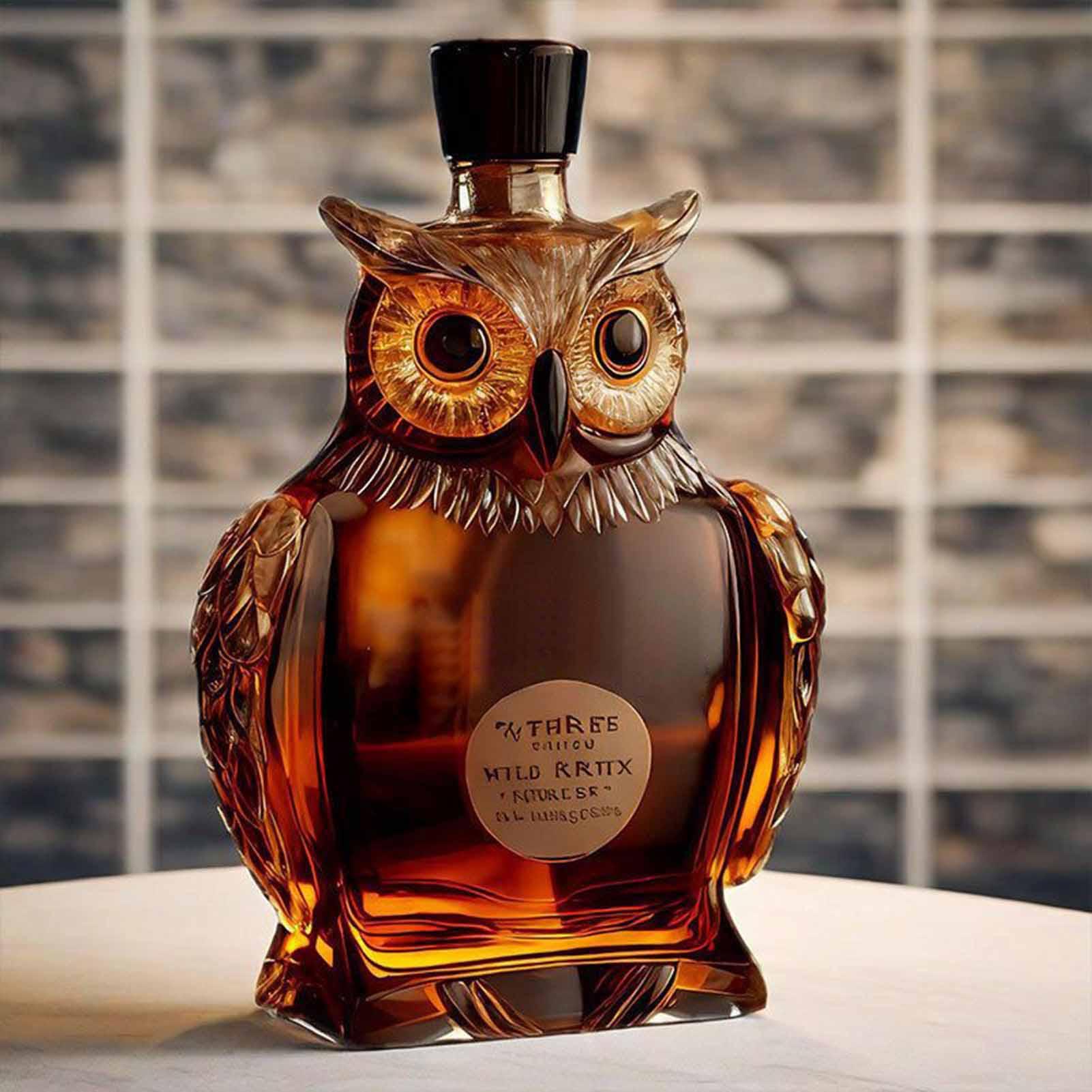 Owl Shape Home Bar Decanter 35 – обзор и цена Glass Decanter Whiskey